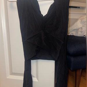 Aerie crossover flare leggings